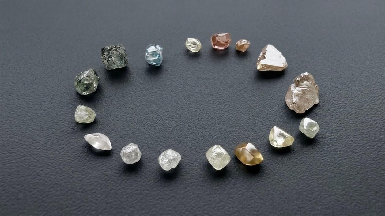 Rough diamonds — Kimberley Process certified
